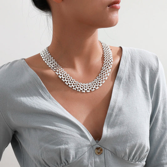 Exaggerated Cuban Chunky Thick Chain Necklace for Women High Quality