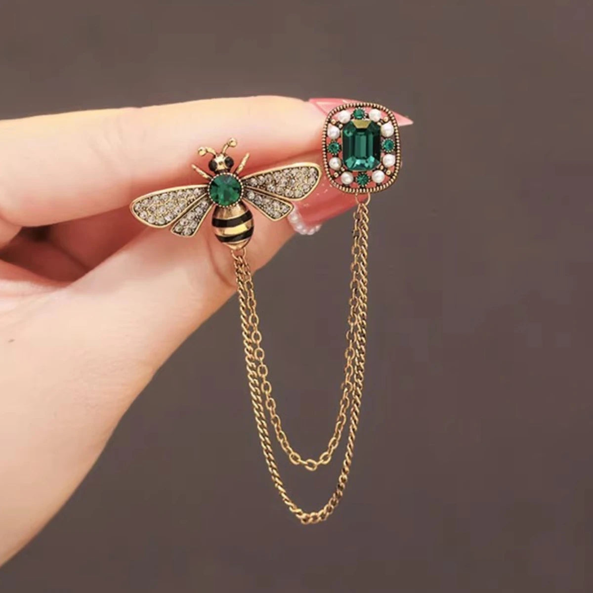 1 Piece Of Bee Crystal Tassel Women's