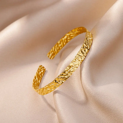 Gold Plated Bangle Bracelet for Women