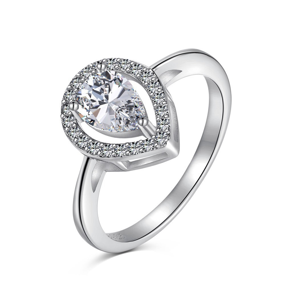 S925 Sterling Silver Jewelry rings Set